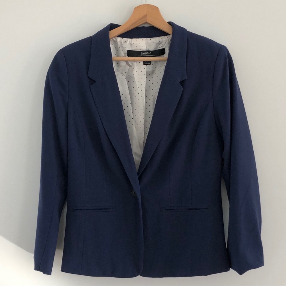 Kensie Blue Blazer, Size M